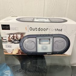 Hercules Stereo Boom Box Speaker For iPod 