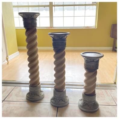 Set Of 3 Candle Holders 