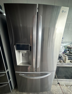 LG French Door Fridge with Ice Maker Stainless Steel