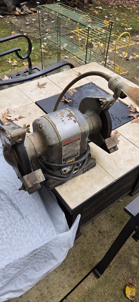 Craftsman Grinder Old School Works Good