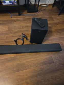 TCL Soundbar And Wireless Sub