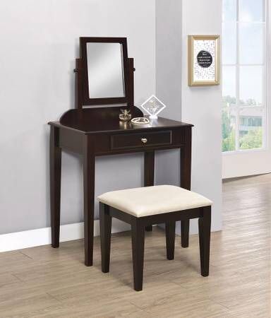 Super Cute Wood Vanity Set ONLY $199- Lowest Prices Ever!!