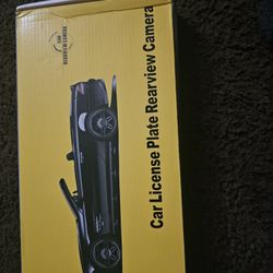 LICENSE PLATE REARVIEW CAMERA 