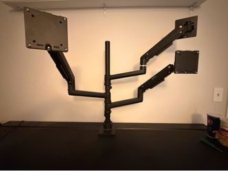 VIVO Heavy Duty Triple Monitor Arm