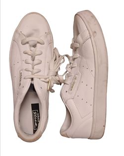 Adidas Sleek 'Crystal White Size 8.5 (NWOB)