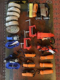 Straps and cabinet clamps