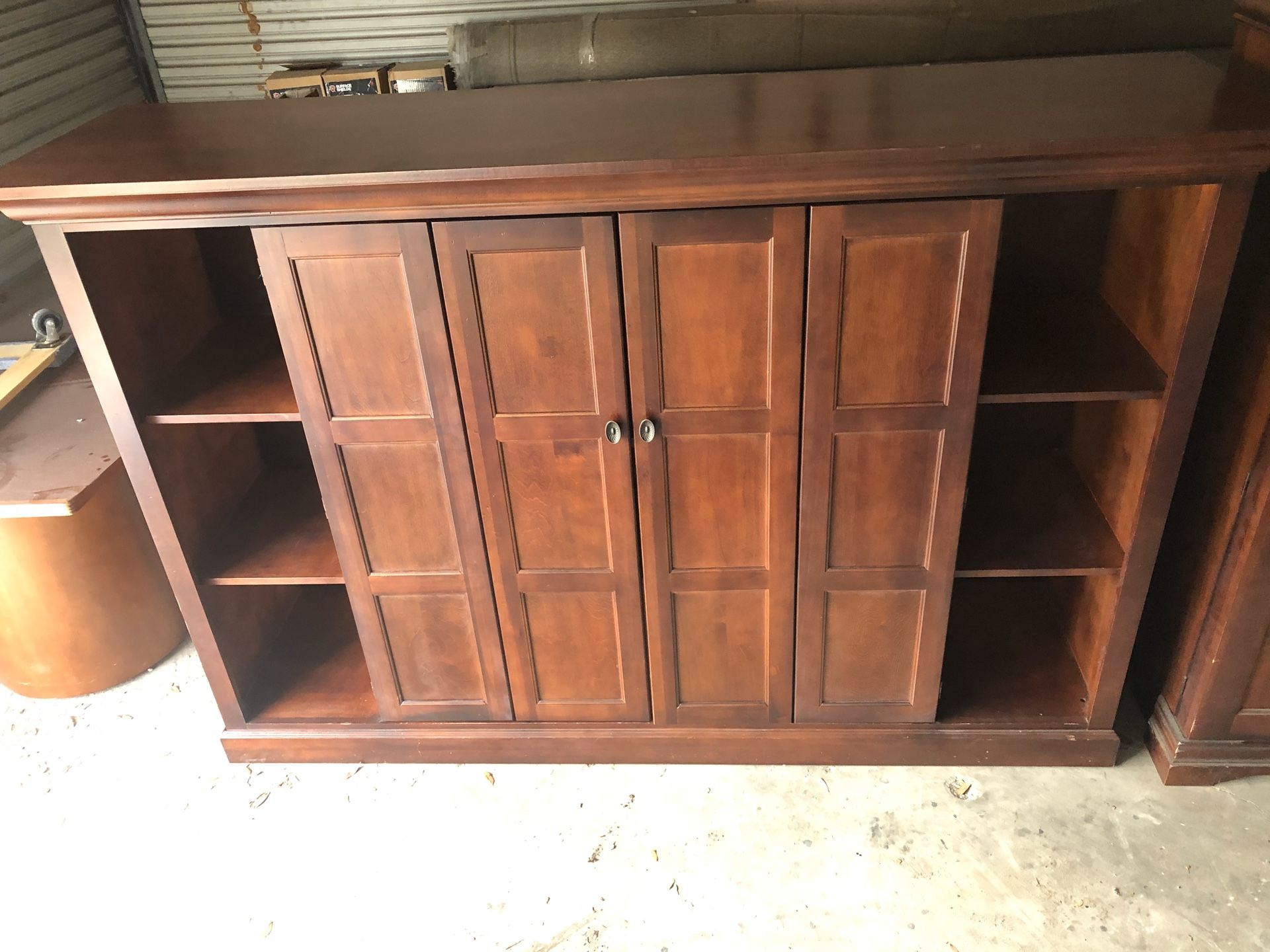 Wood Entertainment Center