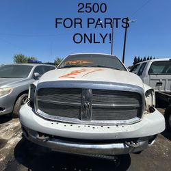 2007 dodge Ram 2500 FOR PARTS ONLY! 