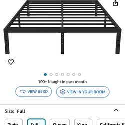 16 Inch Full Size Bed Frame 