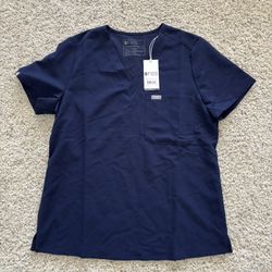 Brand New FIGS Scrub Set - Catarina Top & Zamora Joggers (Navy, M)