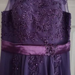 Purple Formal Dress 