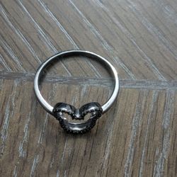 Authentic Vintage Disney Sterling Silver Danty Ring