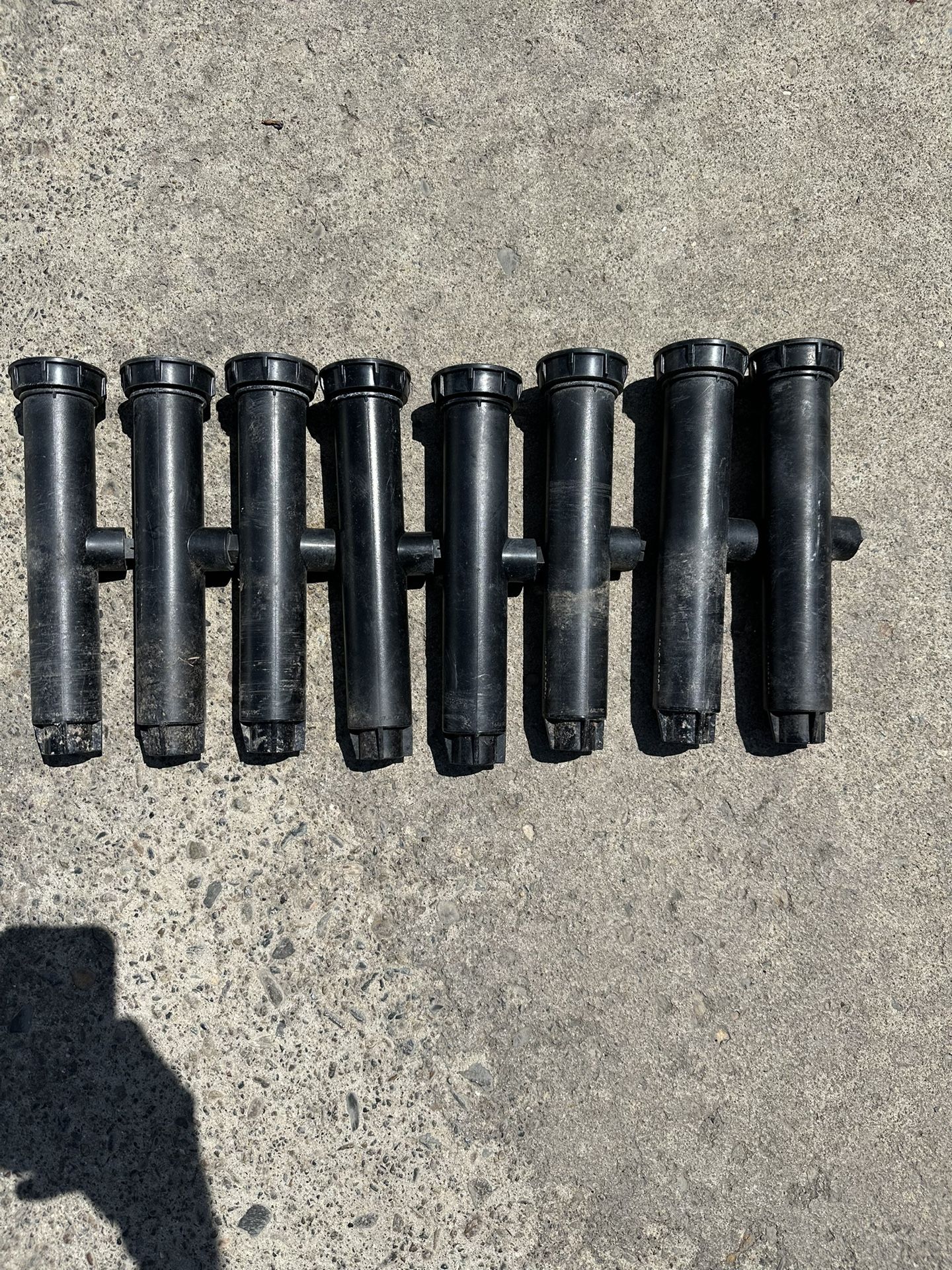 Rain bird 9 Inch Sprinklers Used
