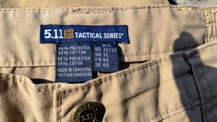 5.11 Tactical Series Pants Size 32/34