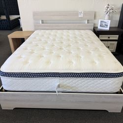 Queen Bed Frame In White 