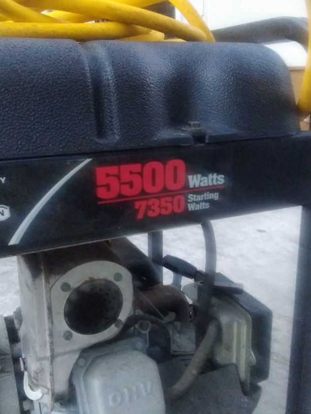 powerboss generator 5500watt Home & Garden