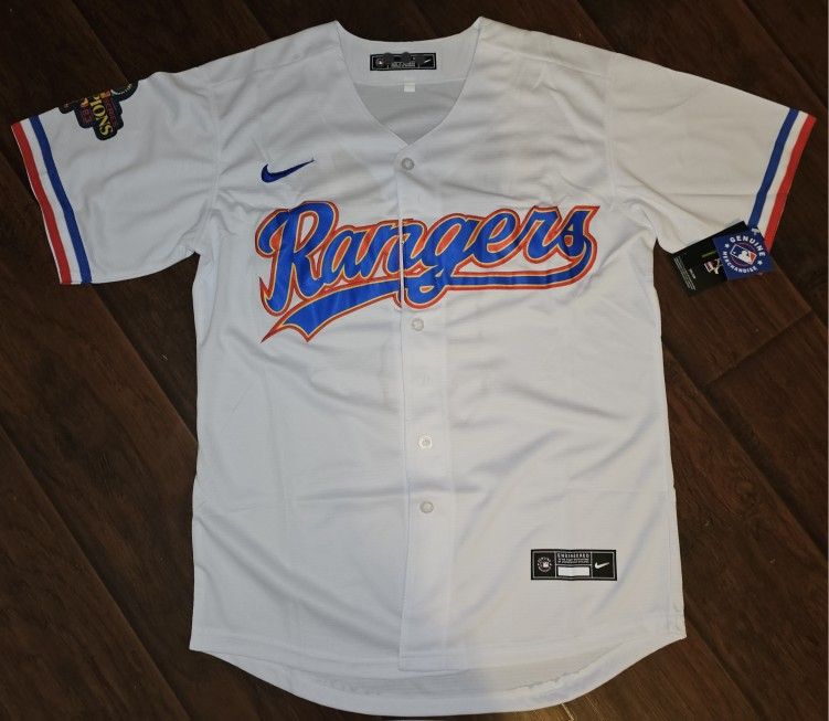 Texas Rangers #5 Corey Seager Gold Jersey Size Med