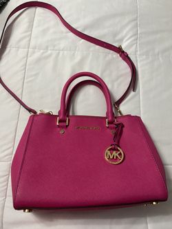 Hot Pink Michael Kors Purse and Wallet