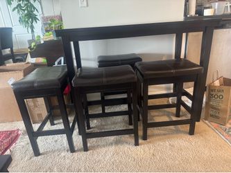 Bar or breakfast table