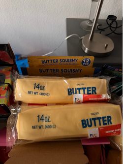 Squishy butters LARGE GEL FILLED