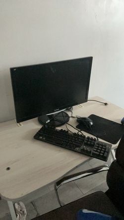 Monitor and mouse for 50 bucks