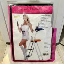3-Piece ‘Polly The Painter’ Women’s Sexy Costume Size M — NEW!