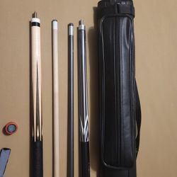 Players Cue G3384 With Break Cue And Case