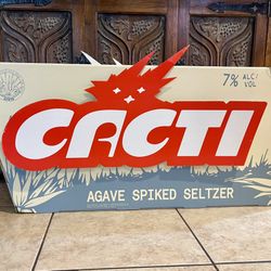 Cacti Seltzer Travis Scott Promo Rare Business Access Only
