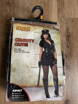 Spirit police costume (size: adult small 4/6)
