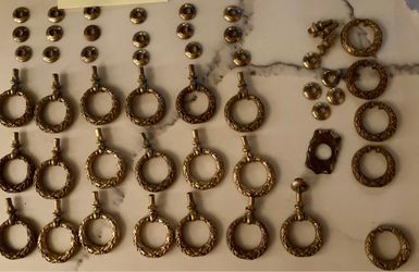 Brass drawer pulls $20ish(?) each?
