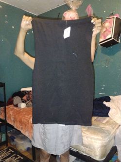 Black dress size medium and large