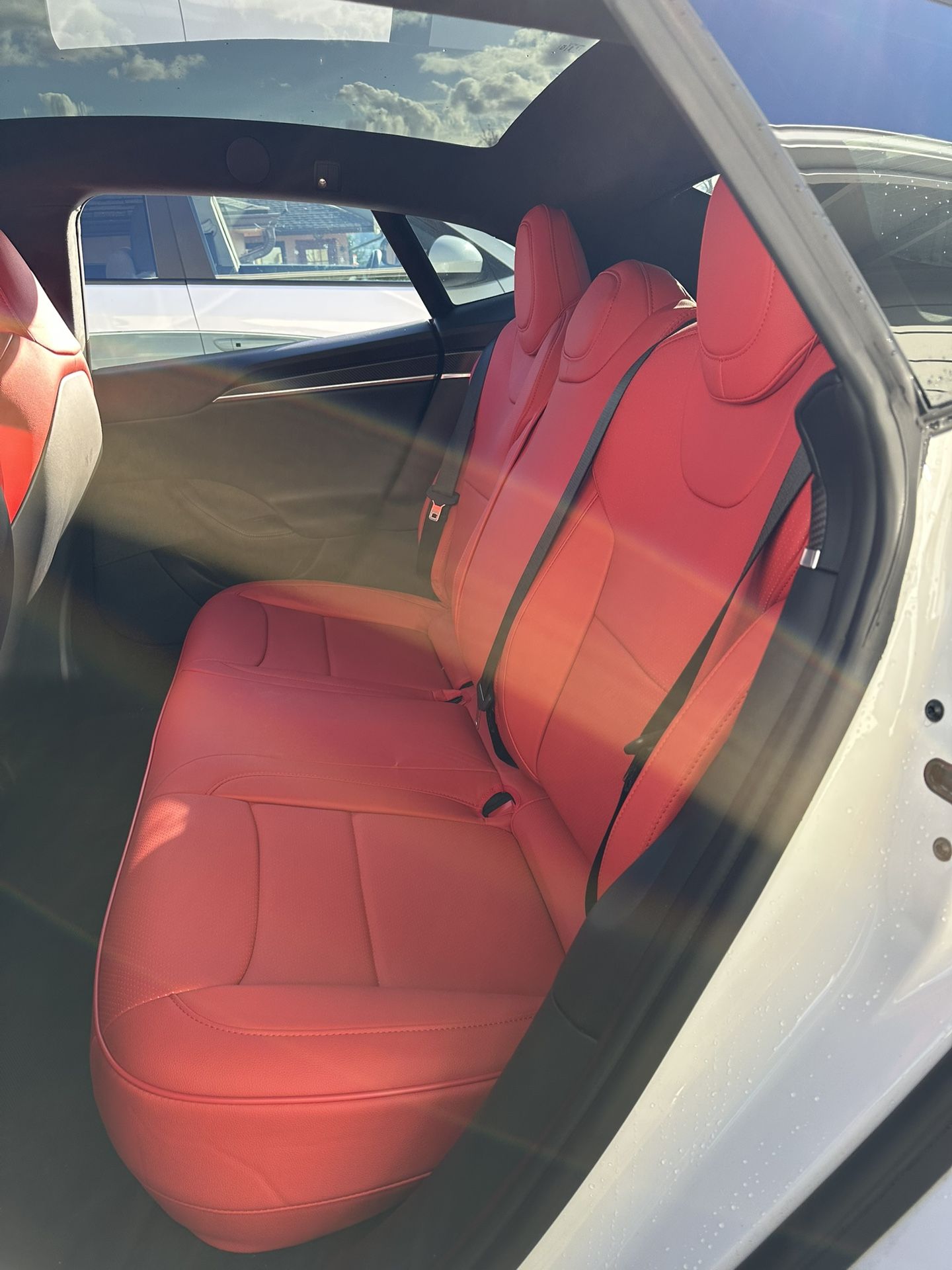 21-23 Tesla Model S Nappa Leather Seat Covers