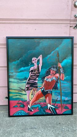 Wonder Woman painting