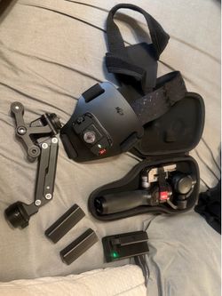 DJI Osmo Handheld 4K Camera with Zenmuse X3 Gimbal with accessories