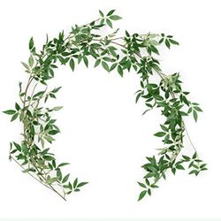 Ling’s Moment Italian Ruscus Leaf Garland Wreath