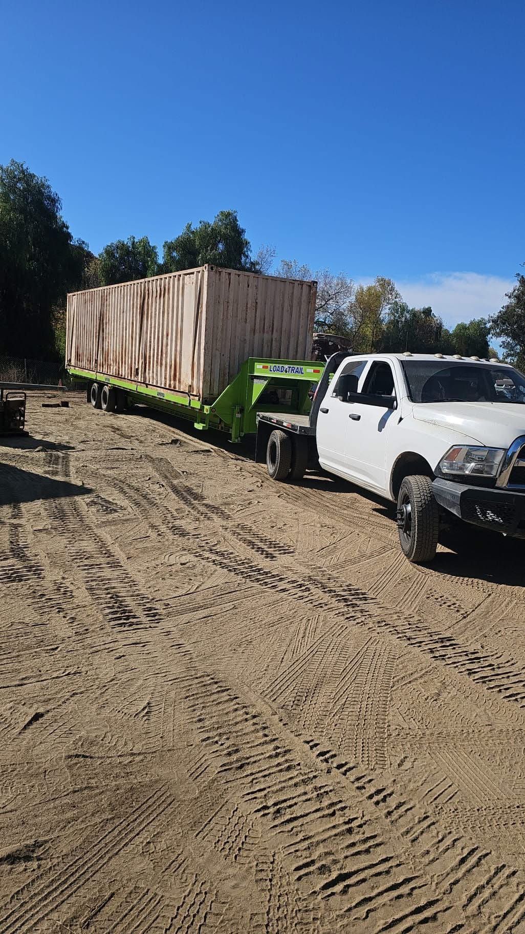 Sea Container Trailer Tilt Equipment