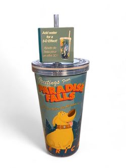 Disney Pixar Up Paradise Falls Tumbler with Straw