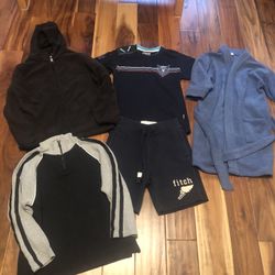 Bundle Of Clothes Size 8 youth  Bath Robe Size 8-10 youth 