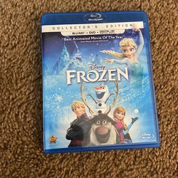 Blue Ray And Dvd - Frozen