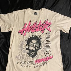 Pink And White Hellstar Shirt