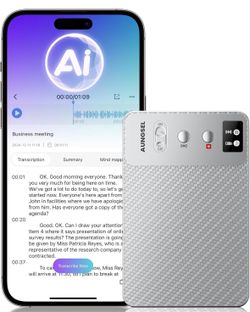 Voice Recorder, Transcribe & Summarize AI Audio