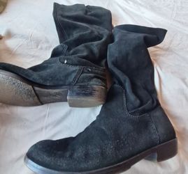 Nine Wes WOMEN'S Boots, Women's Size 8.5M Black Suede A005