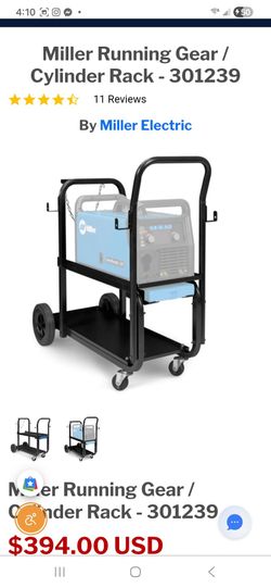 Miller welding cart