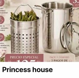 Princess hice hermosa olla Baporera de 3 cuartos