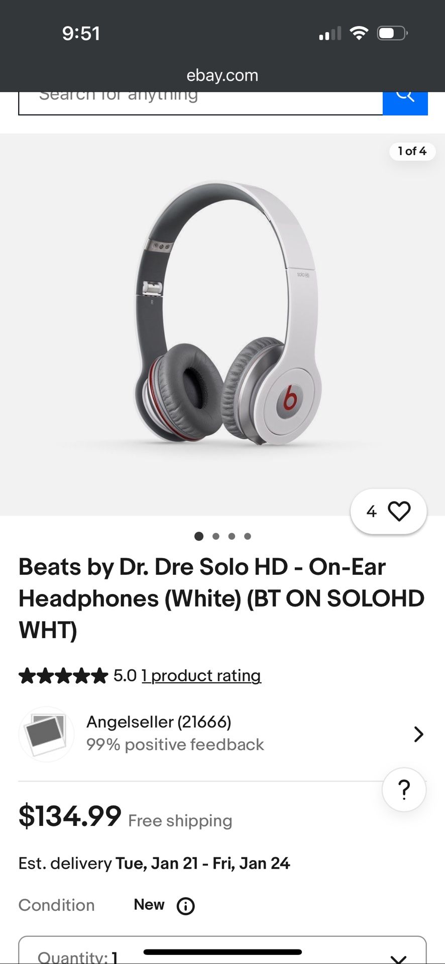Beats by Dr.dr solo HD wired Headphones
