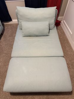 Blue Lounge Chair