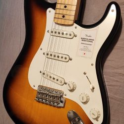 Fender Japan Stratocaster Electric Guitar MIJ Traditional Strat Sunburst