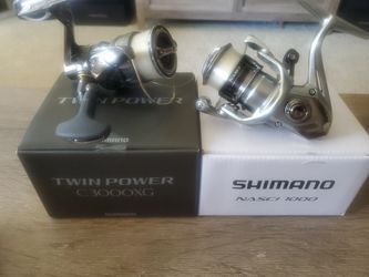Shimano Twinpower 3000/ Shimano Nasci 1000 combo