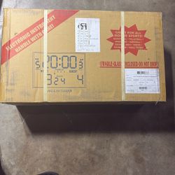 Trigon Sports TableTop Scoreboard W/ Rolling Stand