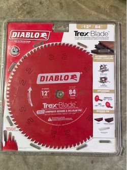 DIABLO 12in. x 84-Teeth TrexBlade Circular Saw Blade